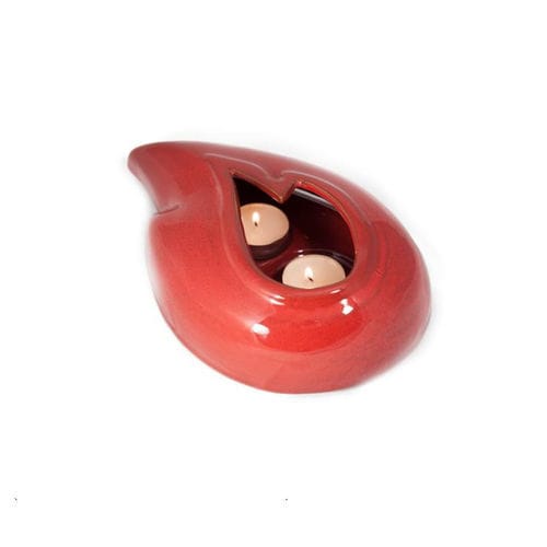 Bougeoir en céramique émaillée - FIAMMA  - mavi ceramica - professionnel