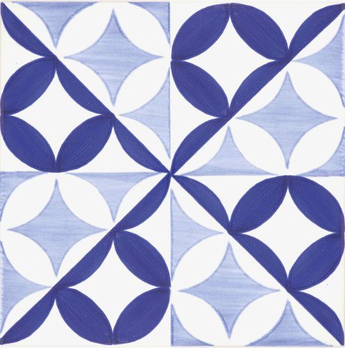 Carrelage en céramique - Blue Type 4 - mavi ceramica - émaillé / d'intérieur / d'extérieur