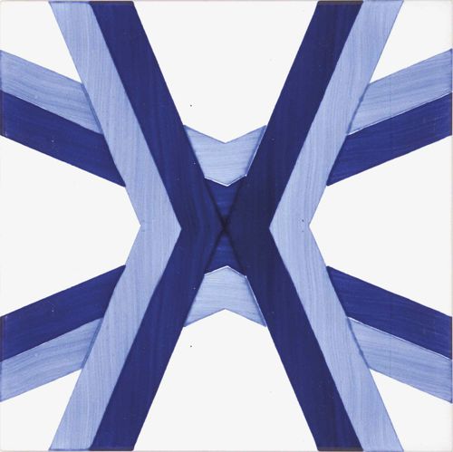 Carrelage en céramique - Blue Type 7 - mavi ceramica - émaillé / d'intérieur / d'extérieur