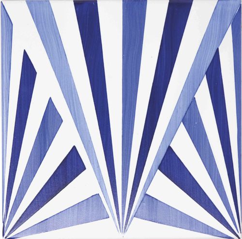 Carrelage en céramique - Blue Type 11 - mavi ceramica - émaillé / d'intérieur / de salle de bain