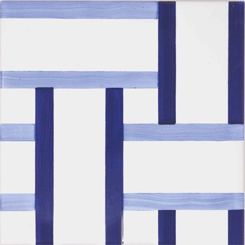 Carrelage en céramique - Blue Type 12 - mavi ceramica - émaillé / d'intérieur / d'extérieur
