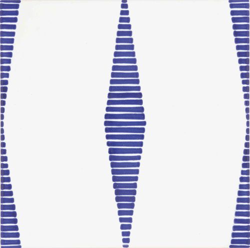 Carrelage en céramique - Blue Type 17 - mavi ceramica - émaillé / d'intérieur / d'extérieur