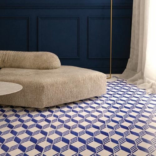 Carrelage en céramique - Checkered - mavi ceramica - semi-brillant / peint / d'intérieur