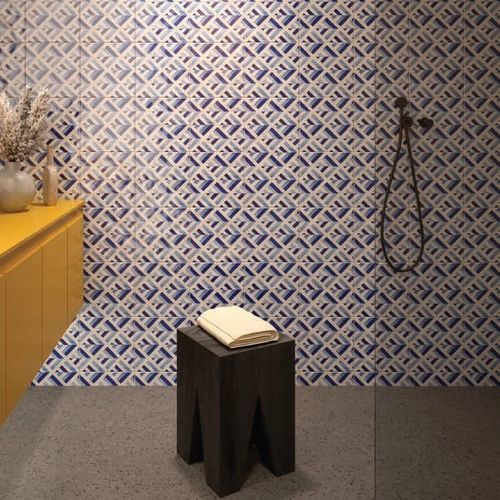 Carrelage en céramique - Blue Type 9 - mavi ceramica - émaillé / d'intérieur / d'extérieur