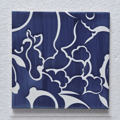 Carrelage en céramique - Type 2 - mavi ceramica - semi-brillant / peint / d'intérieur
