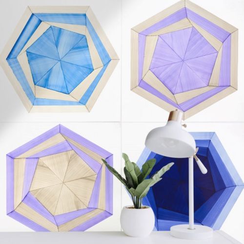 Tomette en céramique - Negativo - mavi ceramica - émaillée / peinte / semi-brillante