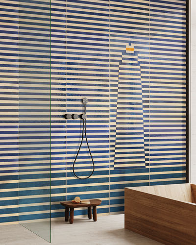 Carrelage en céramique - Type 1 - mavi ceramica - semi-brillant / peint / personnalisé