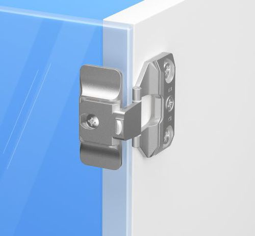 Charnière pour meuble - 336KHG81 N - Prämeta - en acier inoxydable / en zinc moulé sous pression / professionnelle