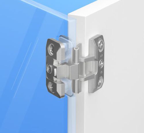 Charnière pour meuble - 334HG81 N - Prämeta - en zinc moulé sous pression / professionnelle / noire