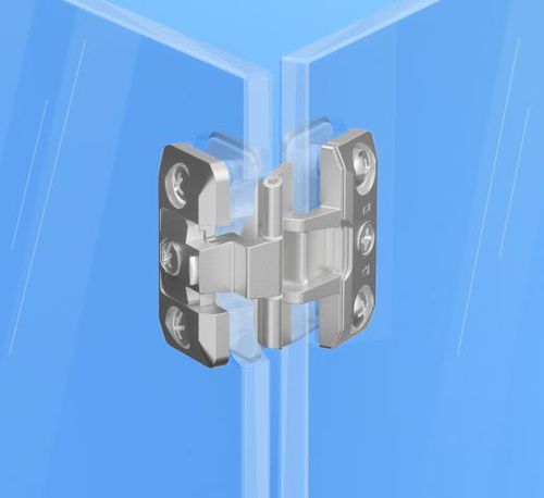 Charnière pour meuble - 334GG81 N - Prämeta - en zinc moulé sous pression / professionnelle / contemporaine