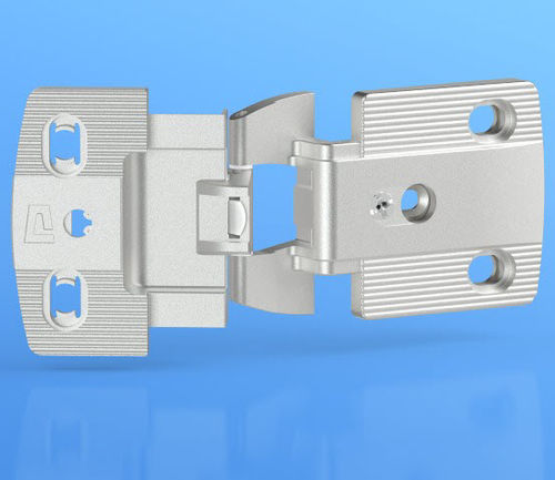 Charnière pour meuble - 3610F81 N - Prämeta - en zinc moulé sous pression / professionnelle / contemporaine