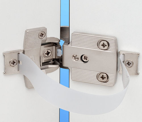 Charnière pour meuble - 3613F81 N - Prämeta - en zinc moulé sous pression / professionnelle / noire