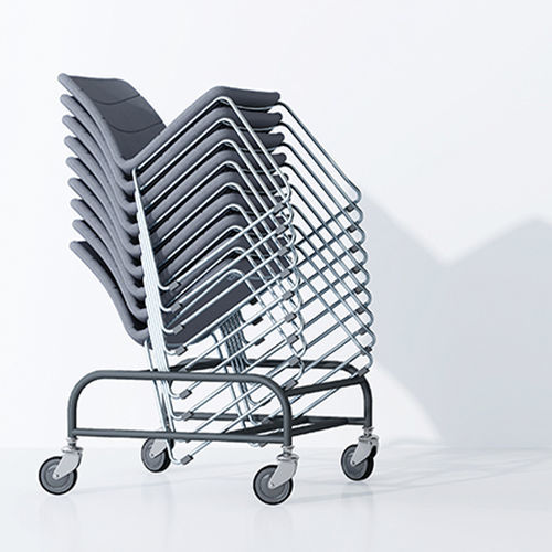 Chaise de travail en tissu - Rachel  - Zhejiang Sunon Furniture Manufacture Co., Ltd. - en acier / piètement étoile / à roulettes