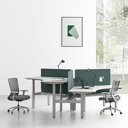 Table de travail contemporaine - UP1  - Zhejiang Sunon Furniture Manufacture Co., Ltd. - en chêne / en noyer / en eucalyptus