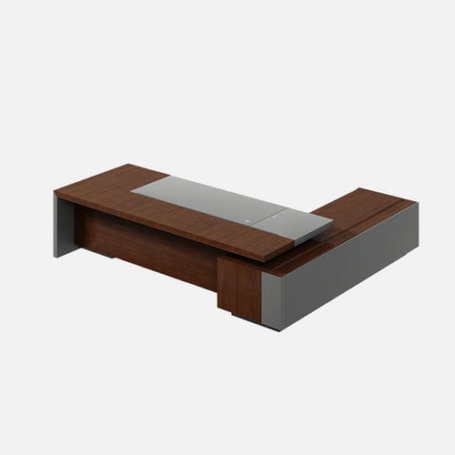 Bureau de direction - Larry - Zhejiang Sunon Furniture Manufacture Co., Ltd. - sur pied / contemporain / en noyer