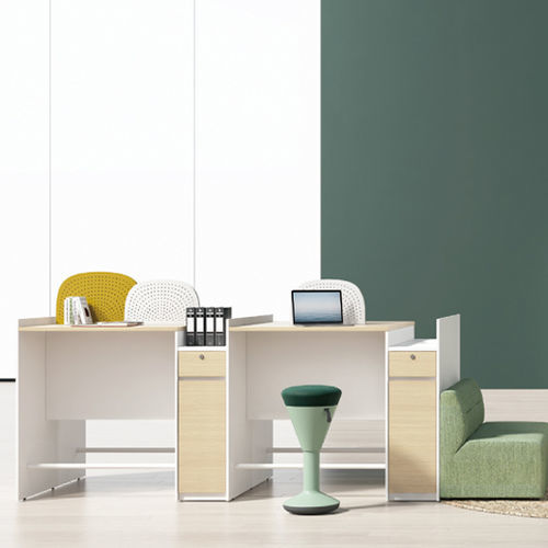Table de travail contemporaine - Natural Joy - Zhejiang Sunon Furniture Manufacture Co., Ltd. - en stratifié / en chêne / en noyer