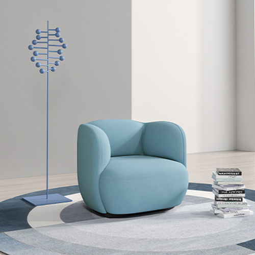 Fauteuil contemporain - D series-D1  - Zhejiang Sunon Furniture Manufacture Co., Ltd. - en tissu / en cuir / avec dossier haut