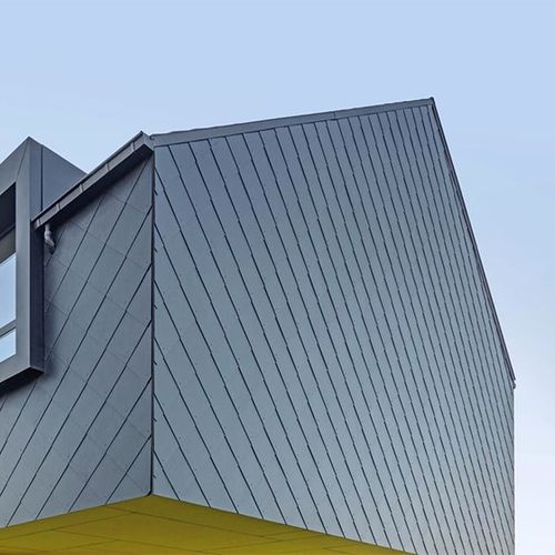 Système de façade en fibro-ciment - POINTED PATTERN - Cedral - résistant au feu / résistant aux intempéries