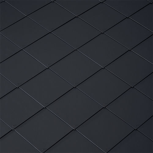 Toiture plate - POINTED PATTERN - Cedral - en fibro-ciment / aspect ardoise / ignifuge