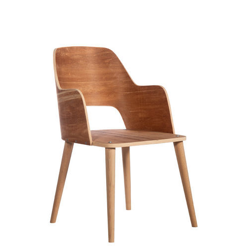 Chaise contemporaine - P-201  - Papelci - de cuisine / en contreplaqué / avec piètement en bois