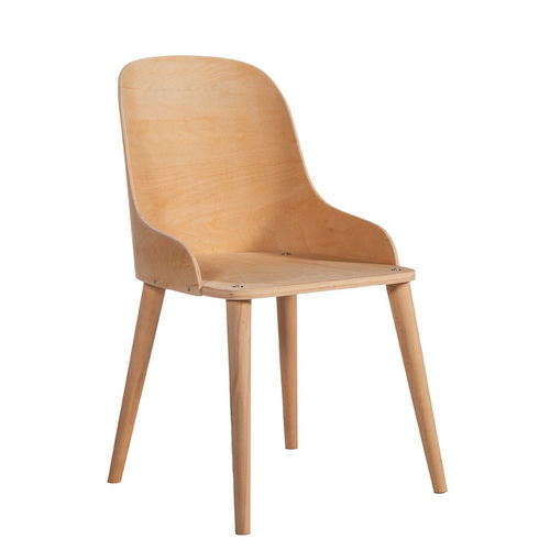 Chaise contemporaine - P-213  - Papelci - d'intérieur / en contreplaqué / avec piètement en bois