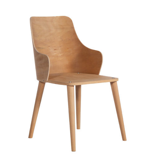 Chaise contemporaine - P-225 - Papelci - d'intérieur / en contreplaqué / avec piètement en bois