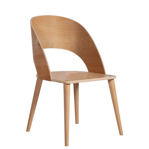Chaise contemporaine - P-226 - Papelci - d'intérieur / en contreplaqué / avec piètement en bois