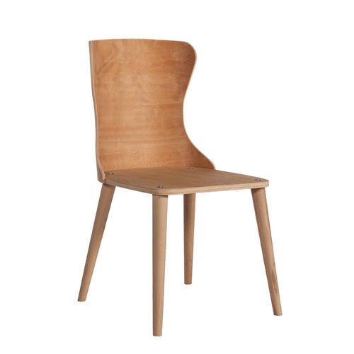 Chaise contemporaine - P-237 - Papelci - d'intérieur / en contreplaqué / avec piètement en bois
