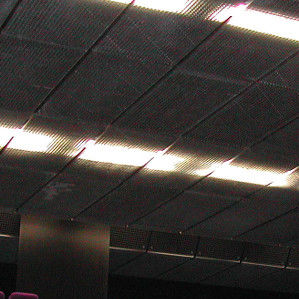 Faux-plafond en aluminium - Gei - en inox / en lames / pour bureau