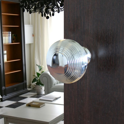 Bouton de porte classique - 170/4B - cadap - en laiton / satiné