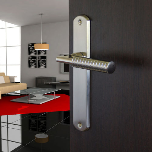 Poignée pour porte - JUSSIEU L - cadap - en aluminium / en acier / contemporaine