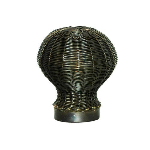 Bouton de porte contemporain - ROND TRESSÉ - cadap - en bronze
