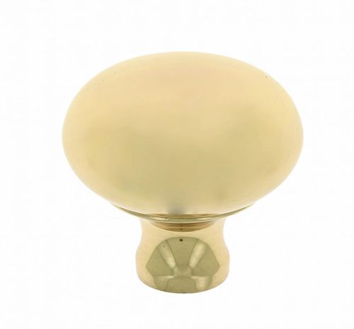 Bouton de porte contemporain - 196/1V - cadap - en laiton / poli