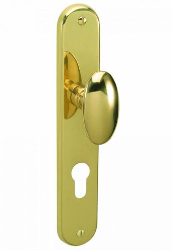 Bouton de porte contemporain - PALIERE - cadap - en laiton