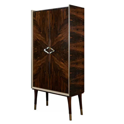 Chiffonnier contemporain - Grand Turismo 893 - Zhongshan Four Seas Furniture MFG. Ltd. - en ziricote / en inox