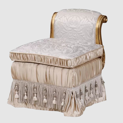 Chaise de style - Fontainebleau 388 - Zhongshan Four Seas Furniture MFG. Ltd. - d'intérieur / en tissu / avec piètement en MDF