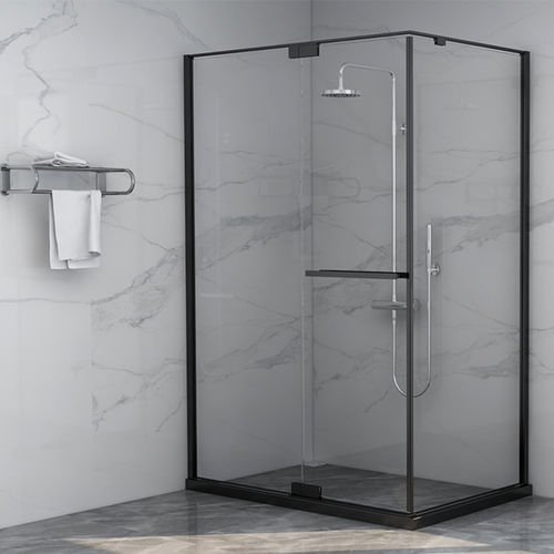 Cabine de douche en verre - HJL5801 - Huida Sanitary Ware Co., Ltd. - en inox / battante / rectangulaire
