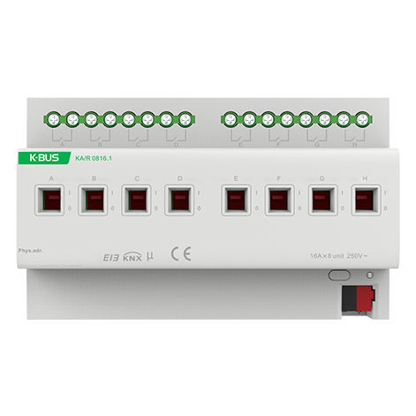 Actionneur de commutation KNX - KA/R 0416.2 - Guangzhou Video-Star Intelligent Corp., Ltd - sur rail DIN / résidentiel / professionnel