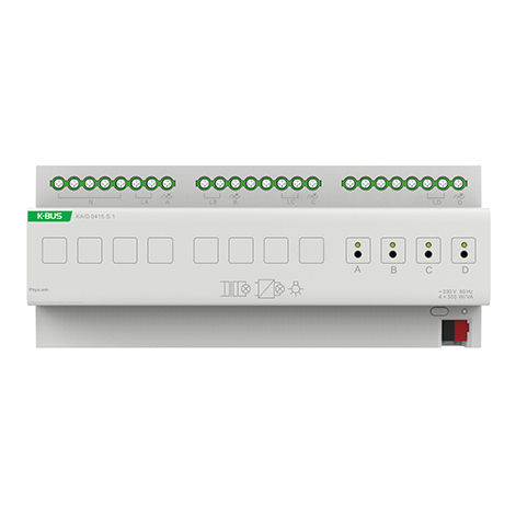 Variateur de lumière sur rail DIN - TRIAC - Guangzhou Video-Star Intelligent Corp., Ltd - KNX