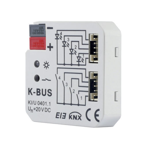 Actionneur de commutation pour installation domotique - KI/U 0401.1 - Guangzhou Video-Star Intelligent Corp., Ltd - KNX / sur rail DIN / résidentiel