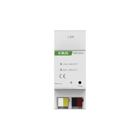 Module d'interface sur rail DIN - BNIP-00/00.1 - Guangzhou Video-Star Intelligent Corp., Ltd - KNX / IP