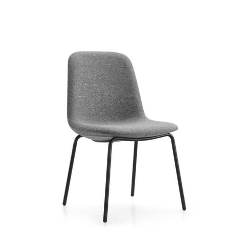 Chaise visiteur contemporaine - Lola 2.0 - Foshan Orcco Furniture Co., Ltd. - d'intérieur / en tissu / avec piètement en acier