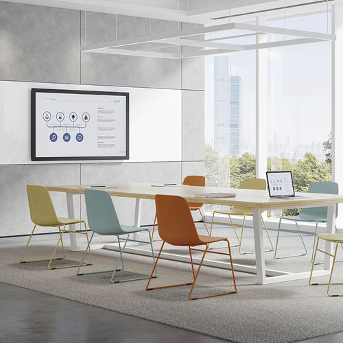 Chaise contemporaine - Lola 02 - Foshan Orcco Furniture Co., Ltd. - d'intérieur / en tissu / avec piètement en acier