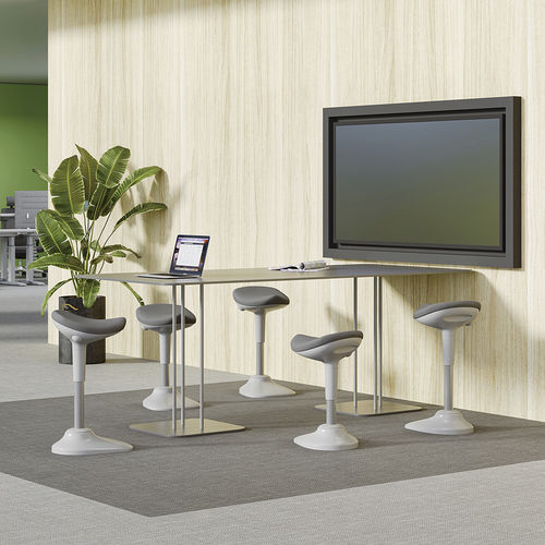 Tabouret de bureau contemporain - R15 Sgabo Wobble S - Foshan Orcco Furniture Co., Ltd. - en tissu / en plastique / avec piètement en plastique