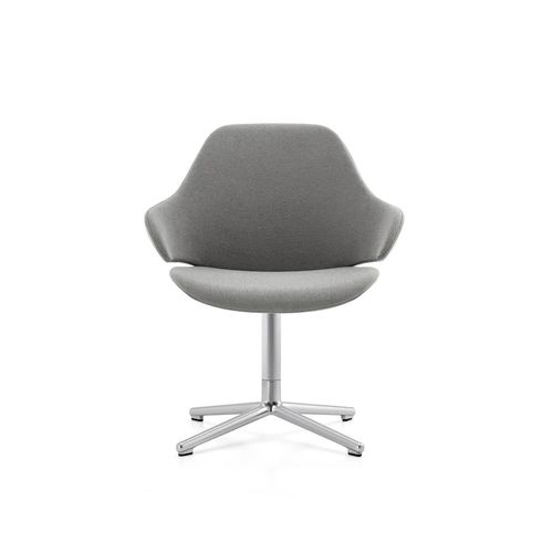 Chaise de bureau design original - Y04 - Foshan Orcco Furniture Co., Ltd. - d'intérieur / en tissu / avec piètement en aluminium