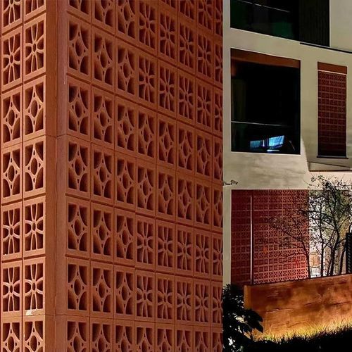 Brique pour façade - BREEZE   - Guangdong Kito Ceramics Group Co., Ltd. - pour mur / perforée / spéciale