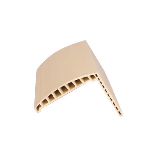 Profilé décoratif WPC - Architrave - Zhengzhou Shengyifa Industrial Co., Ltd. - pour porte / en L / à effet bois