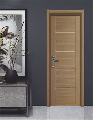 Porte d'intérieur - MOULDED - Zhengzhou Shengyifa Industrial Co., Ltd. - WPC / battante / contemporaine