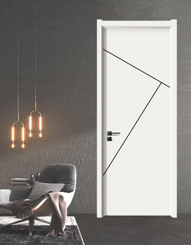 Porte d'intérieur - CARVING & DRAWING - Zhengzhou Shengyifa Industrial Co., Ltd. - WPC / battante / contemporaine