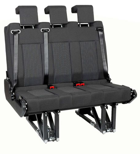 Banquette contemporaine - SL3 - AUTOLIFT Srl - en tissu / avec piètement en métal / professionnelle